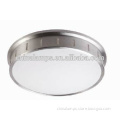 UL USA standard brushed nickel steel ceiling lamp,surface mounted led ceiling light for hotel corridor